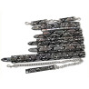 SM Fantasy Kit Sm Snakine Collier et Menottes Noir-Argentés